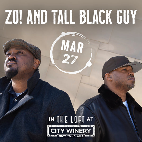 Zo! & Tall Black Guy in NYC - March 27, 2022