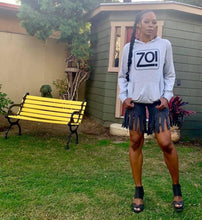 Load image into Gallery viewer, Zo! - Heather Grey Hoodie (Unisex)