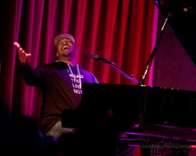 Load image into Gallery viewer, I Read The Liner Notes.® - Black Hoodie (Unisex)