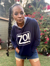 Load image into Gallery viewer, Zo! - Midnight Navy Hoodie (Unisex)