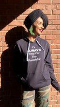 Load image into Gallery viewer, It's ALWAYS Time For The Percolator™ - Black Hoodie (Unisex)