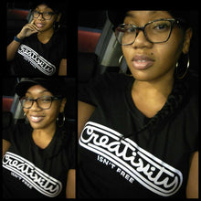 Load image into Gallery viewer, Creativity Isn't Free - Black T-Shirt (Men's/Women's)