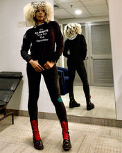 Load image into Gallery viewer, It's ALWAYS Time For The Percolator™ - Black Hoodie (Unisex)