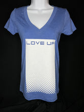 Load image into Gallery viewer, Love Up - Royal Blue Tri-Blend T-Shirt (Men's/Women's)