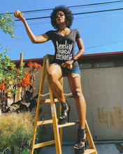 Load image into Gallery viewer, Feelin' Kinda Reckless - Black Tri-Blend T-Shirt (Men's/Women's)