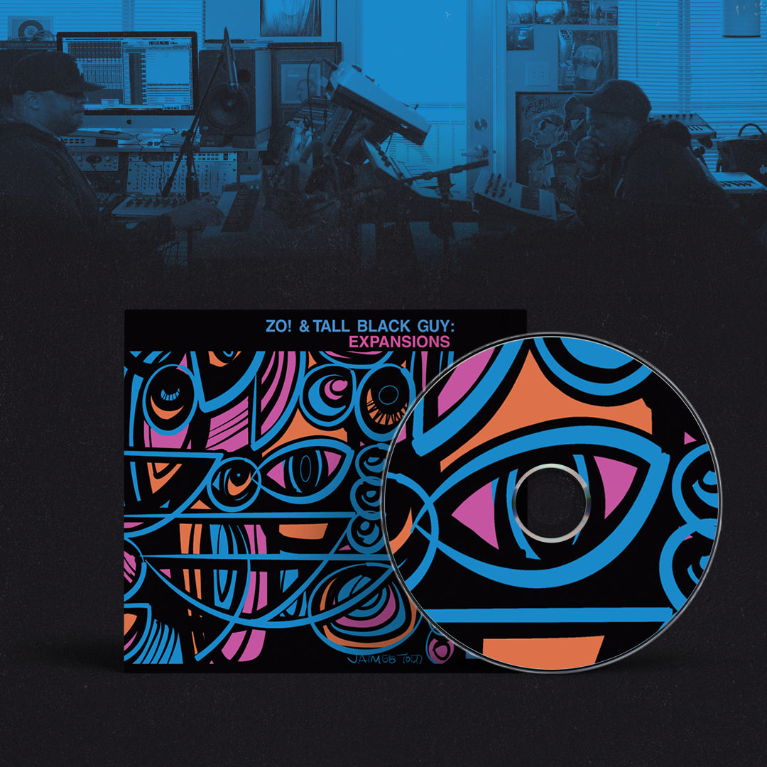 Zo! & Tall Black Guy - Expansions (2026) (CD) – Zo! Merch Store